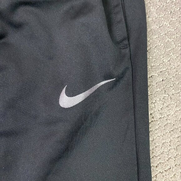 Nike Dri-Fit Pants Men's XL Black Epic Knit Run Track Gym Sweatpants 927388-010 - Picture 3 of 14